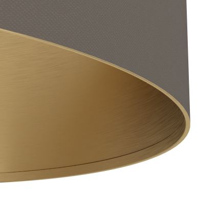 Eglo - Lattialamppu 1xE27/40W/230V ruskea/kulta