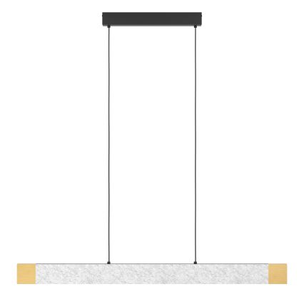 Eglo - Himmennettävä LED-kattokruunu johdossa LED/22,2W/230V 3000K ruskea/harmaa