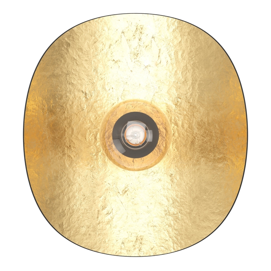 Eglo - Seinävalaisin 1xE27/40W/230V musta/kulta