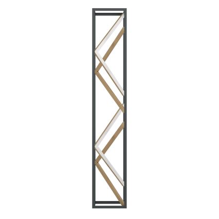 Eglo - Himmennettävä LED-lattiavalaisin LED/23W/230V 2700-6500K musta/kulta + kauko-ohjaus