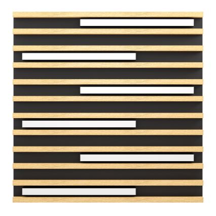 Eglo - Himmennettävä LED-kattovalaisin 6xLED/8,5W/230V 3000K 57,5x57,5 cm ruskea