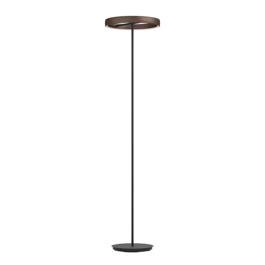 Eglo - himmennettävä LED-lattiavalaisin liiketunnistimella 2xLED/19W/230V 2200-6500K ruskea