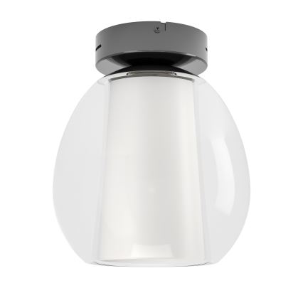 Eglo - himmennettävä LED-kattovalaisin LED/5,5W/230V + LED/1,6W 2200-6500K Ø 25 cm kiiltävä kromi + kaukosäädin