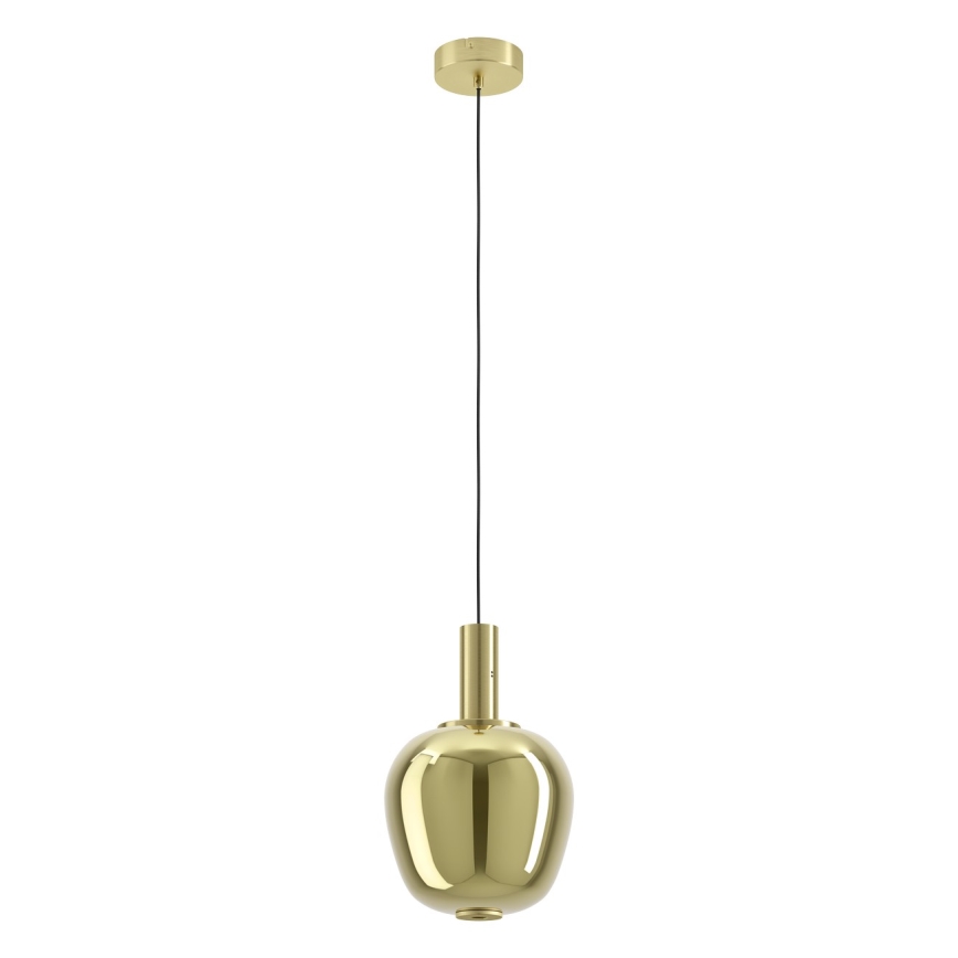 Eglo - Himmennettävä LED-riippuvalaisin kaapelilla LED/6W/230V + LED/1,6W 2200-6500K halkaisija 25 cm kultainen