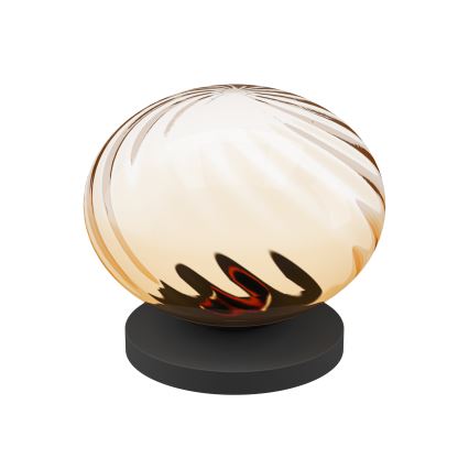Eglo - Himennettävä LED-pöytälamppu LED/5,8W/230V 2200-6500K beige/savunharmaa