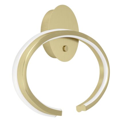 Eglo - himmennettävä LED-seinävalaisin LED/12W/230V 2200-6500K kultainen