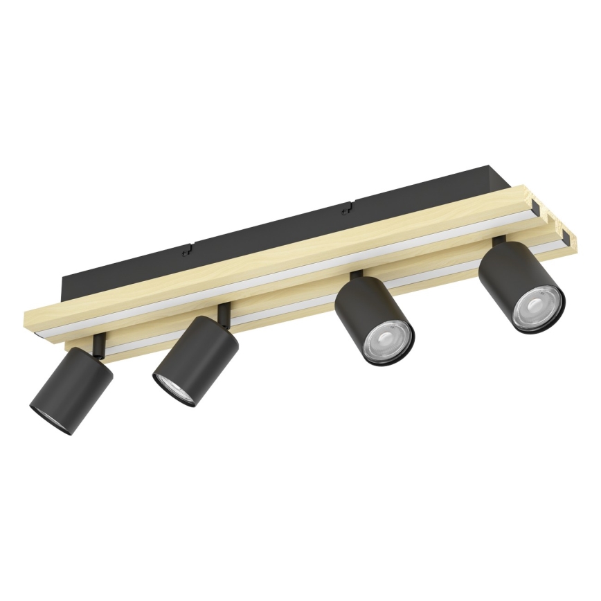 Eglo - LED-kohdevalaisin 4xLED/2,2W/230V + 2xLED/1,2W + 2xLED/2W beige/musta