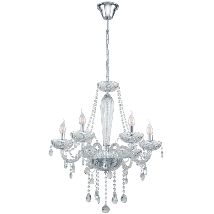 Eglo 39099 - Kattokruunu BASILANO 1 6xE14/40W/230V