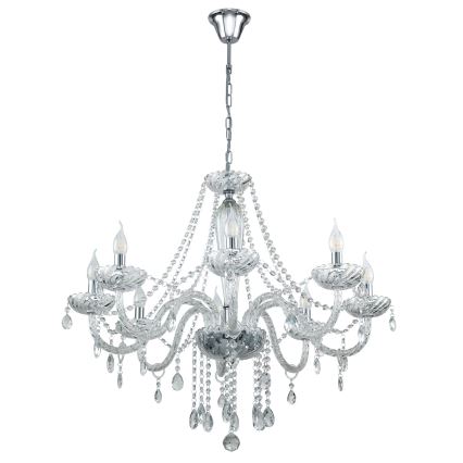 Eglo 39101 - Kattokruunu BASILANO 1 8xE14/40W/230V