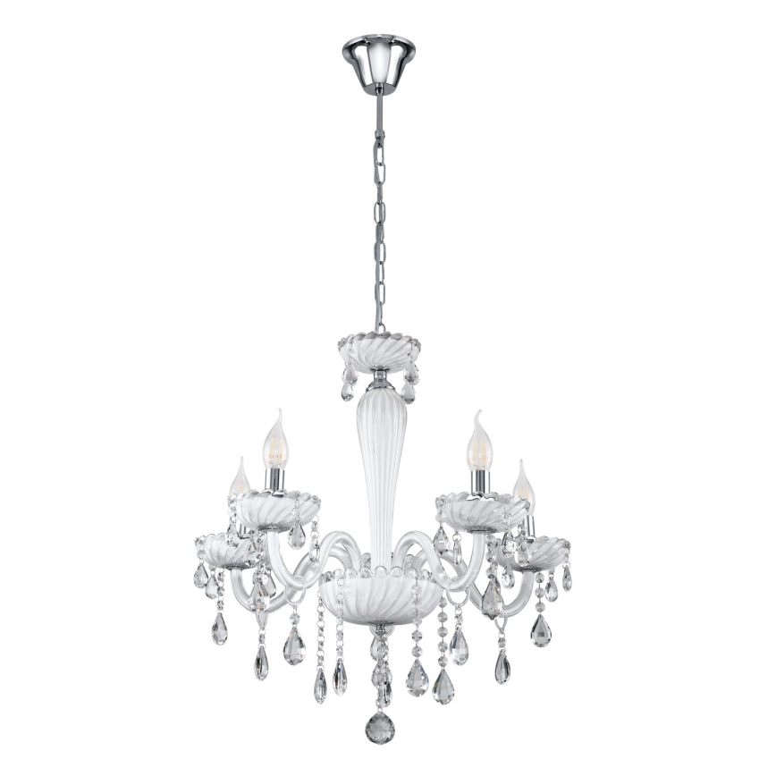 Eglo 39113- Kattokruunu CARPENTO 5xE14/40W/230V