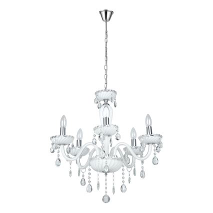 Eglo 39113- Kattokruunu CARPENTO 5xE14/40W/230V