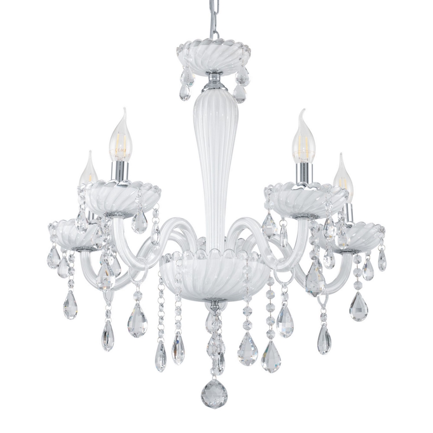 Eglo 39113- Kattokruunu CARPENTO 5xE14/40W/230V