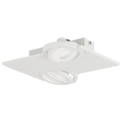 Eglo 39134 - LED-kohdevalaisin BREA 2xLED/5W/230V/12V