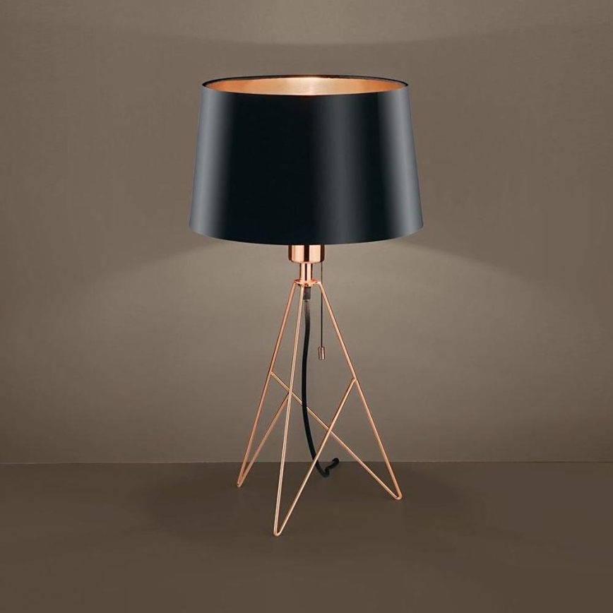 Eglo 39178 - Pöytävalaisin CAMPORALE 1xE27/60W/230V