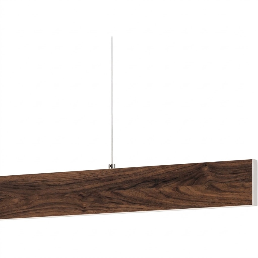 Eglo - himennettävä vaijeririippuvalaisin LED/21W/230V + LED/8,4W pähkinänvärinen