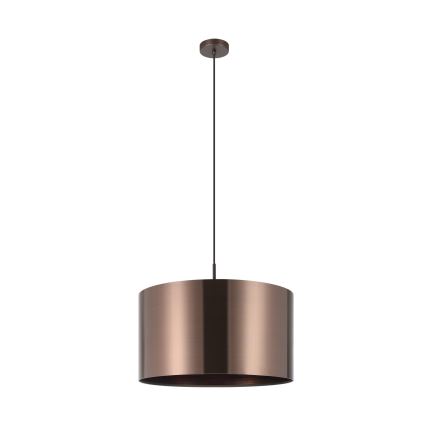 Eglo - Kattokruunu johdossa 1xE27/60W/230V kupari