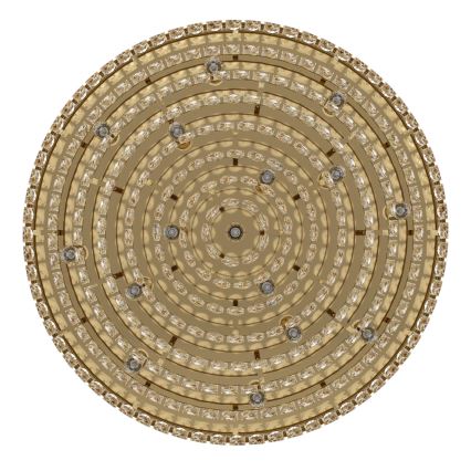 Eglo - Kattovalaisin 16xE14 / 40W / 230V kultainen