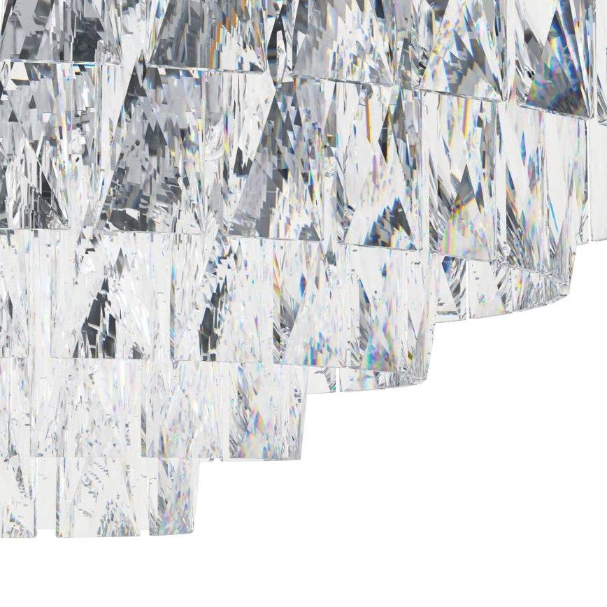 Eglo - Kattovalaisin 11xE14 / 40W / 230V kiiltävä kromi