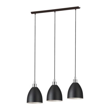 Eglo 39497 - Kattokruunu narulla MAREPERLA 3xE27/60W/230V