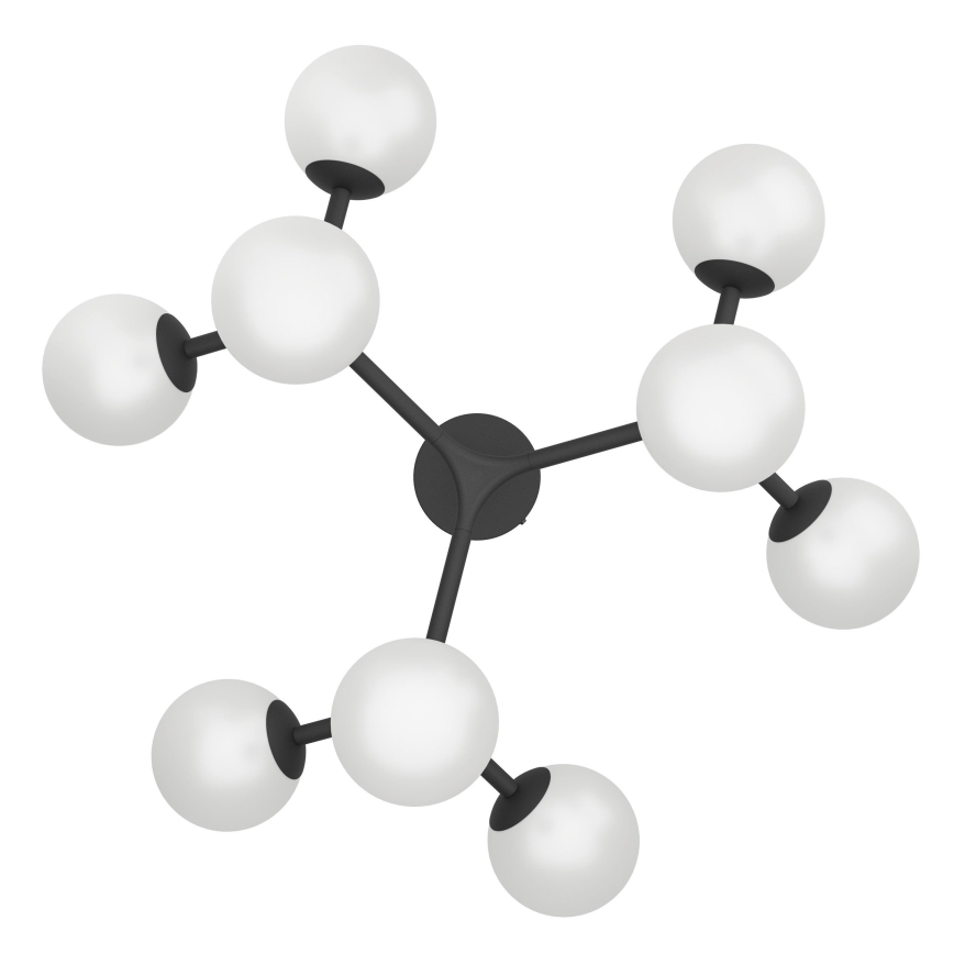 Eglo - LED-pinta-asennettava kattokruunu 9xG9 / 3W / 230V