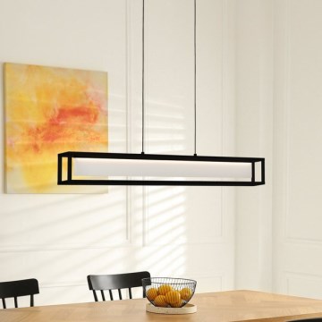 Eglo 39629 - Himmennettävä LED-riippuvalaisin vaijerilla GUALAJO LED/27W/230V musta