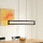 Eglo 39629 - Himmennettävä LED-riippuvalaisin vaijerilla GUALAJO LED/27W/230V musta