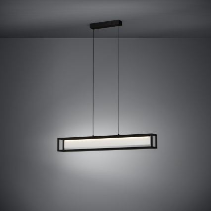 Eglo 39629 - Himmennettävä LED-riippuvalaisin vaijerilla GUALAJO LED/27W/230V musta