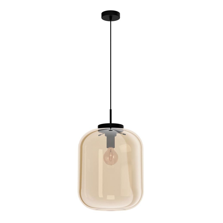Eglo - Kattokruunu narussa 1xE27 / 40W / 230V d. 35 cm beige