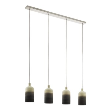 Eglo 39752 - Kattokruunu narulla AZBARREN 4xE27/40W/230V