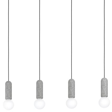 Eglo 39832 - Kattokruunu narulla GIACONECCHIA 4xE27/40W/230V