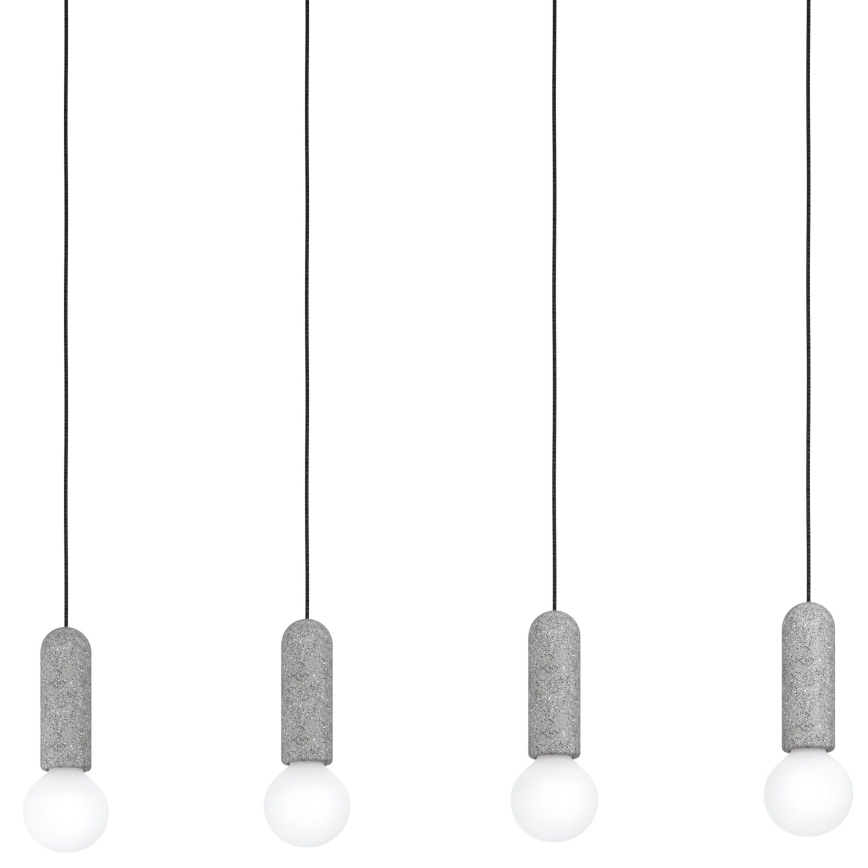 Eglo 39832 - Kattokruunu narulla GIACONECCHIA 4xE27/40W/230V