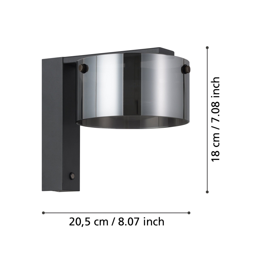 Eglo - himmennettävä LED-seinävalaisin LED/7,2W/230V