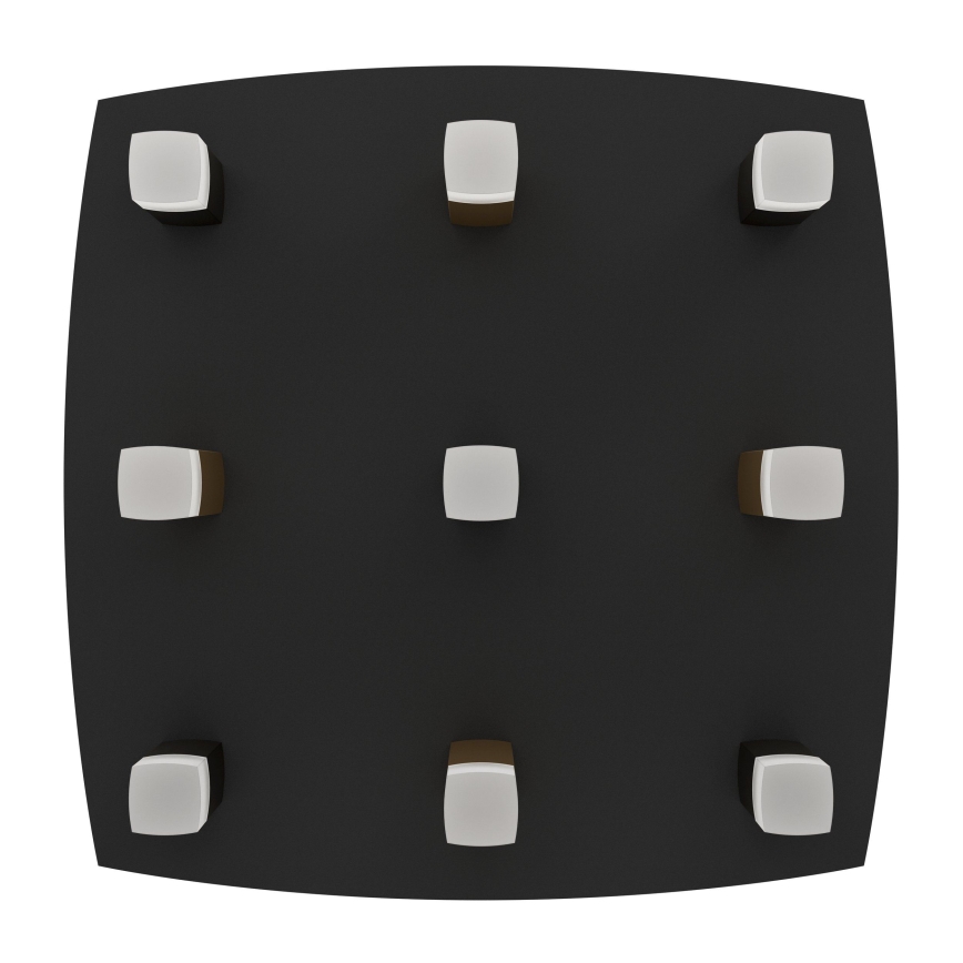 Eglo - Himmennettävä LED-kattovalaisin 9xLED/3,1W/230V 3000K antrasiitti/kulta