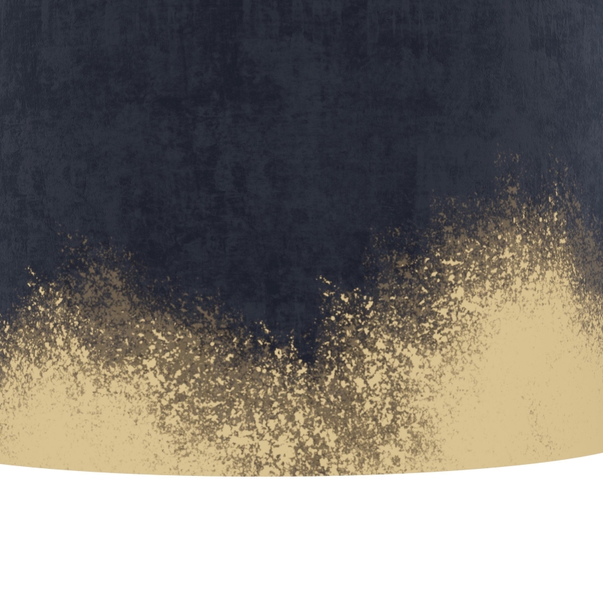 Eglo - Kattokruunu johdossa 1xE27/40W/230V halkaisija 38 cm sininen/kulta