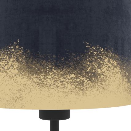 Eglo 39975 - Pöytävalaisin CASUARITA 1xE27/40W/230V sininen/kulta