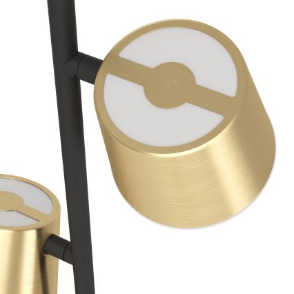 Eglo - LED-lattiavalaisin 3xGU10/4,6W/230V 3000K kulta