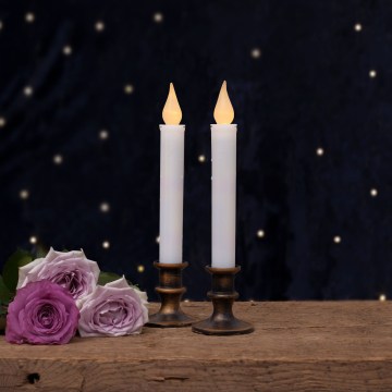 Eglo 410029 - SETTI 2x LED-kynttilää LED/1xAA lämmin valkoinen