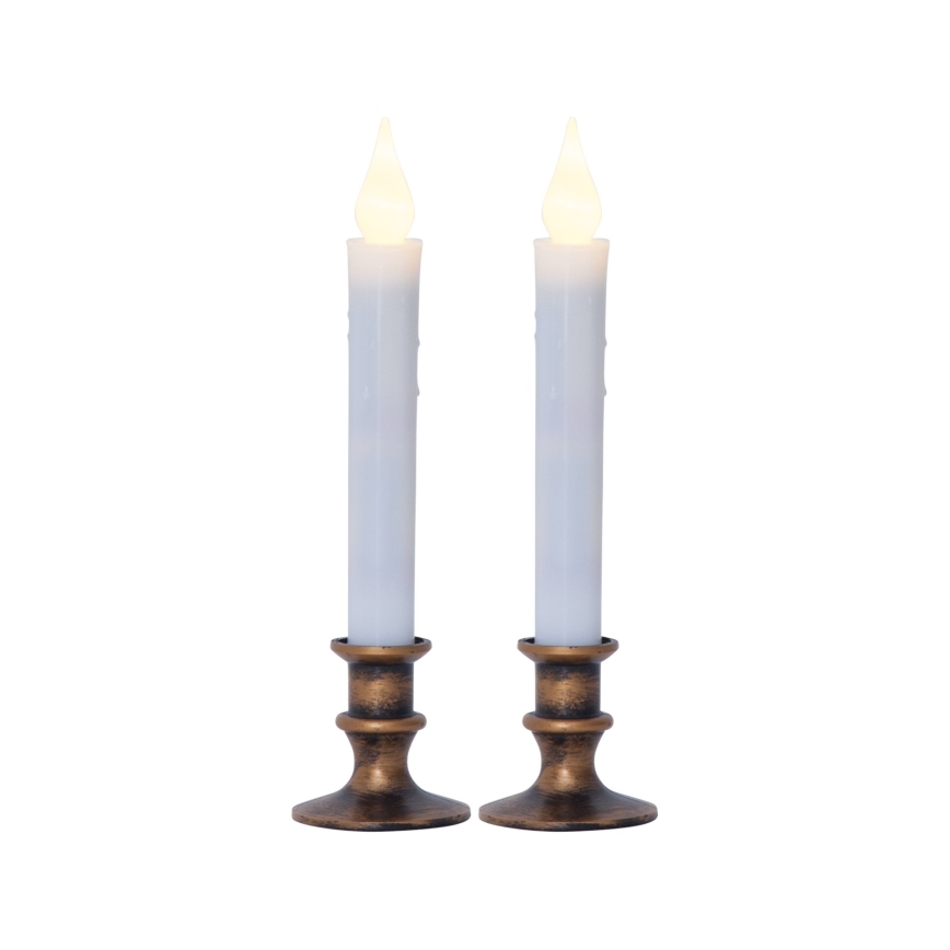 Eglo 410029 - SETTI 2x LED-kynttilää LED/1xAA lämmin valkoinen