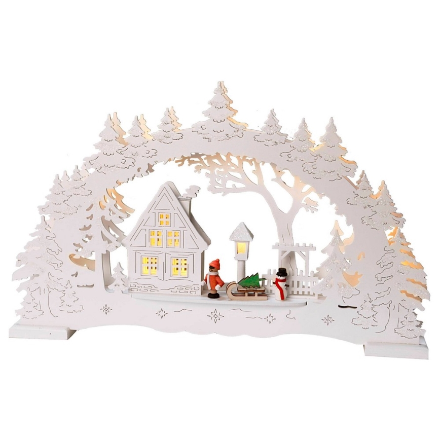 Eglo - LED-joulukoriste 10xLED/0,064W/3xAA