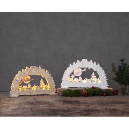 Eglo - LED-joulukoriste 10xLED/0,064W/3xAA