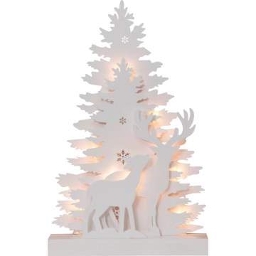 Eglo 410417 - LED-joulukoriste FAUNA 10xLED/0,03W/2xAA