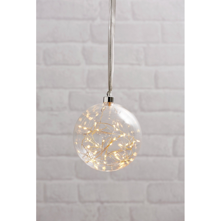 Eglo - LED joulukoriste 40xLED/0,064W/3/230V halkaisija 15 cm