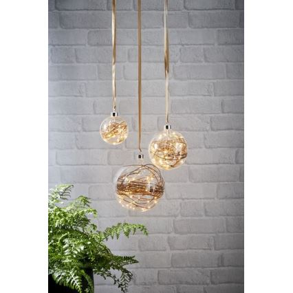 Eglo - LED Joulukoriste 15xLED/0,064W/4,5/230V