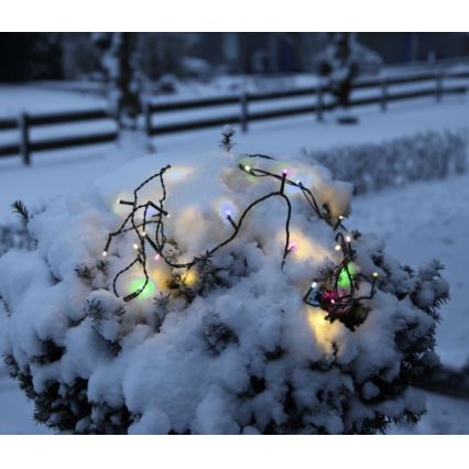Eglo - LED-ulkovalosarja, 80 LEDiä, 8 m, IP44, monivärinen
