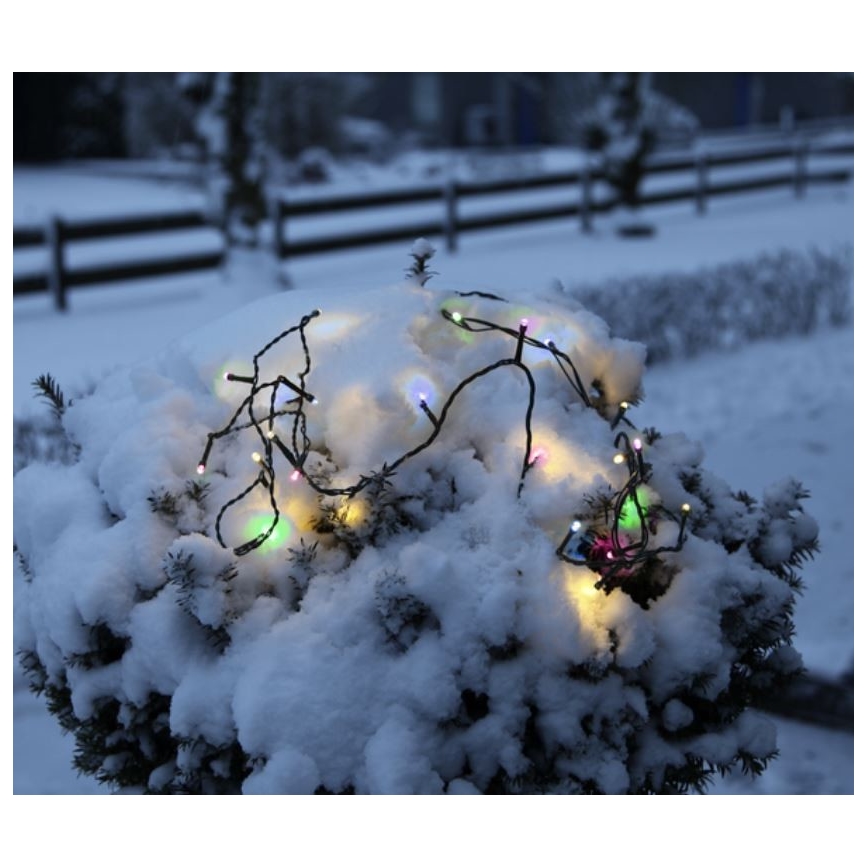 Eglo - LED-ulkovalosarja, 80 LEDiä, 8 m, IP44, monivärinen