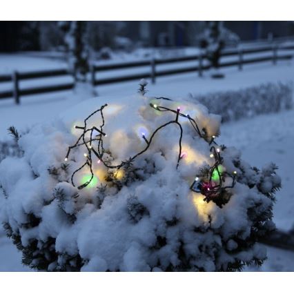 Eglo - Ulko-LED-valoketju 160xLED 26 m IP44 monivärinen