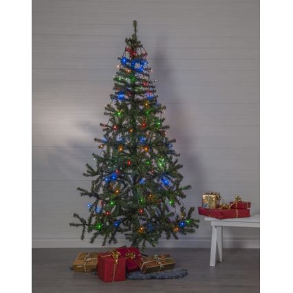 Eglo - LED-jouluketju ulkokäyttöön 160xLED 2m IP44 monivärinen