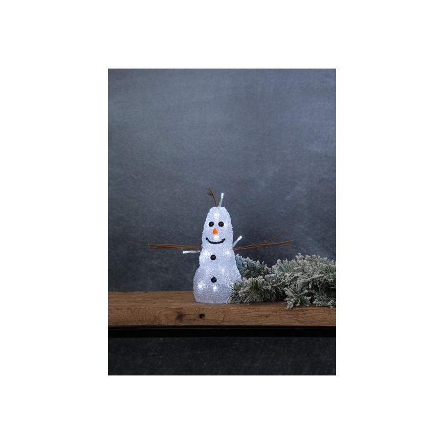 Eglo - LED Joulukoriste 20xLED/0,06W/2xAAA