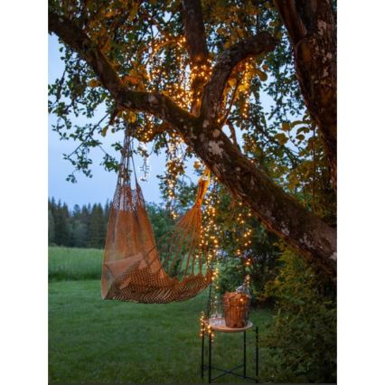 Eglo - LED-ulkovaloketju, 800 LEDiä, 21 m, IP44, lämmin valkoinen