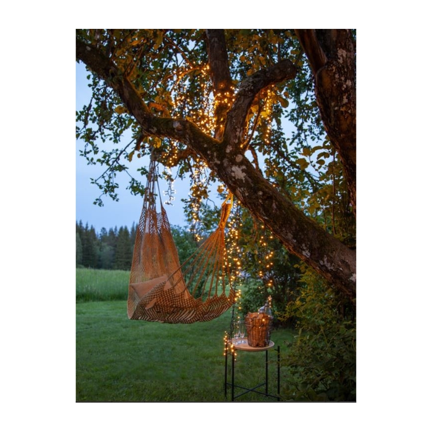 Eglo - LED-ulkovaloketju, 800 LEDiä, 21 m, IP44, lämmin valkoinen